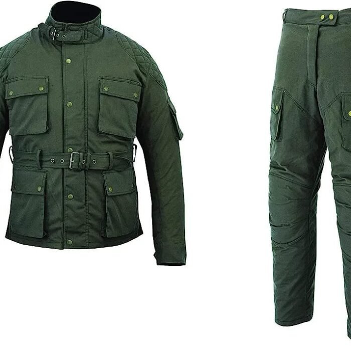 Cotton Wax suit jacket pant