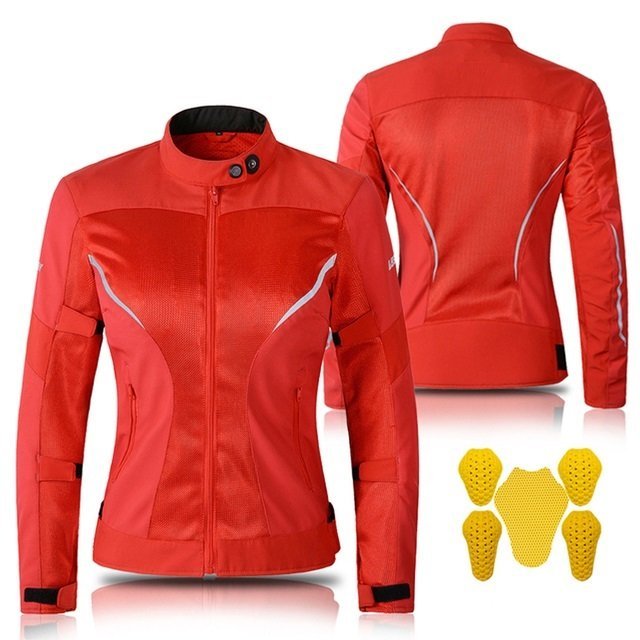 Motorcycle Jacket Women Motorcycle Summer Jackets Breathable Motorcyclist Armor