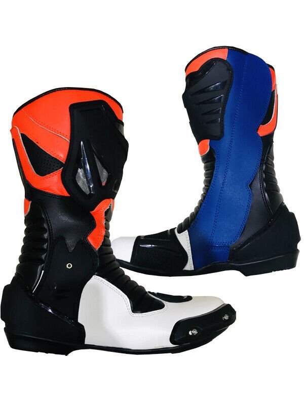 BRAND NEW MOTORBIKE Boots MOTORCYCLE RACING MOTOGP LEATHER SHOES BOOTS