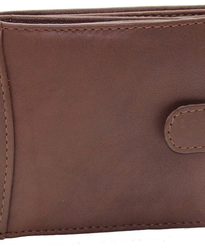 BROWN LEATHER WALLET FOR MEN