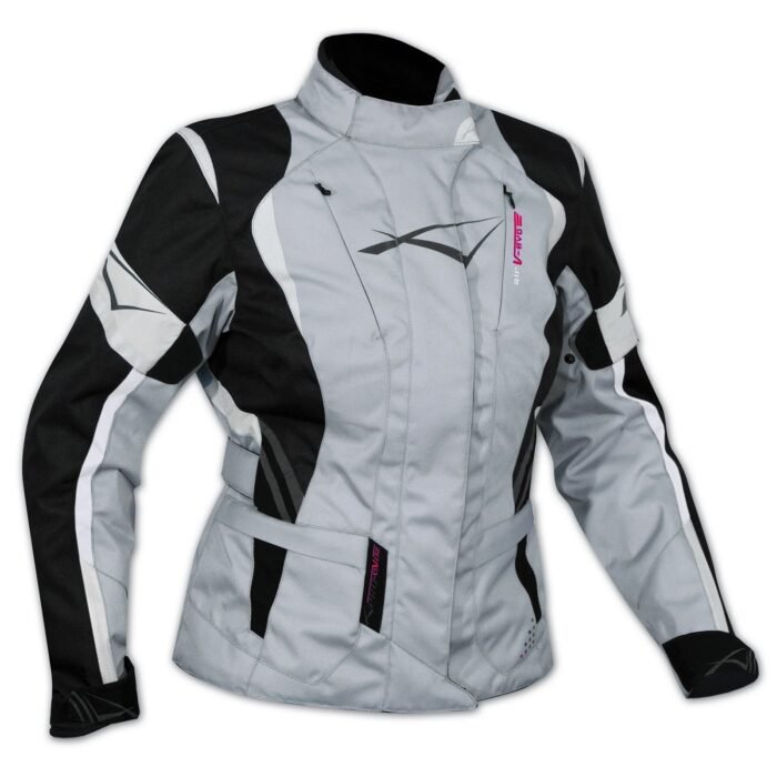 Ladies Motorcycle Biker Riding Waterproof Traveller Textile Touring Jacket A-Pro